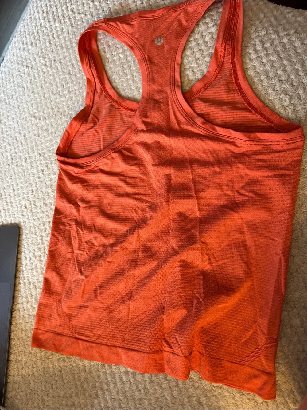 Lululemon Swiftly Tech Racerback Tank 2.0 Race Length in Warm Coral